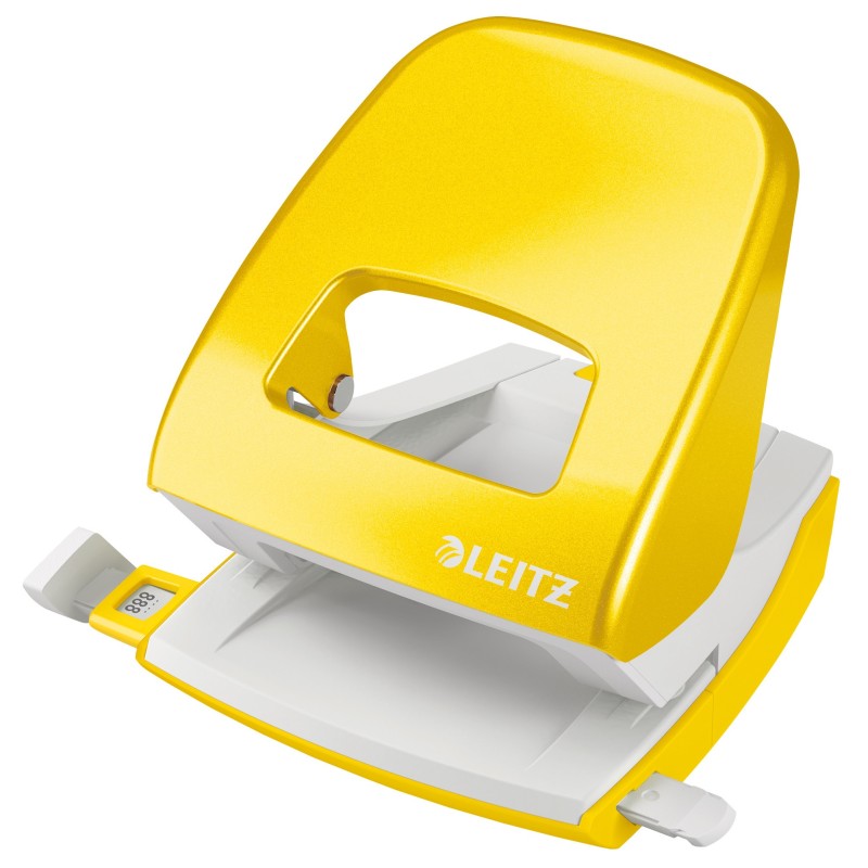 Leitz Perforateur 2 trous WOW Nexxt 5008 - 30 feuilles - Jaune