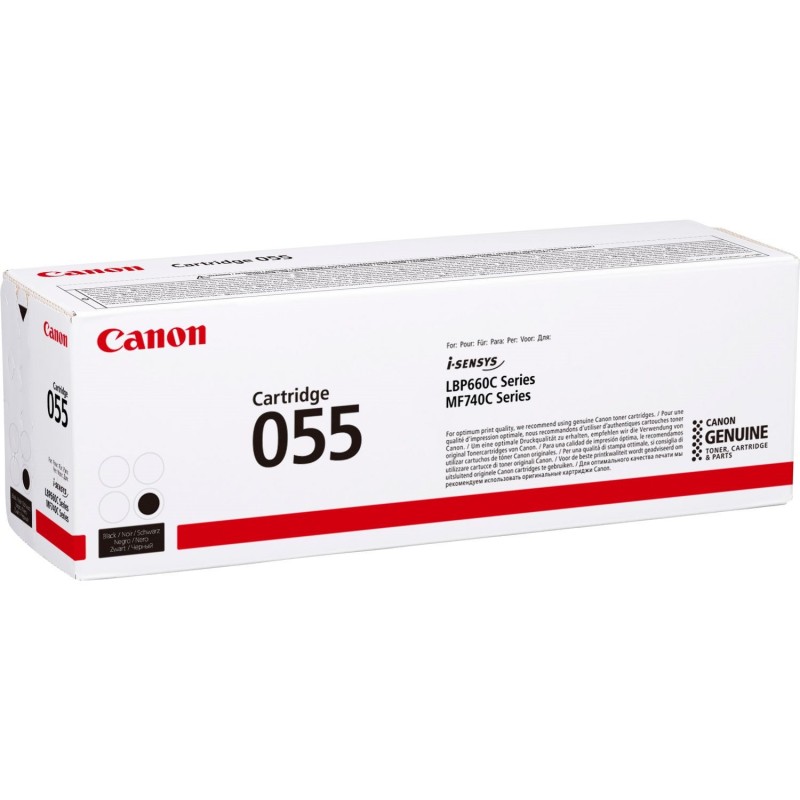 Canon 055 N Toner authentique 3016C002 - Noir