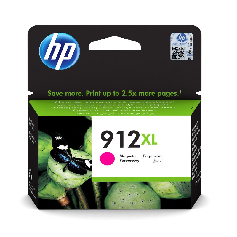 HP 912XL Cartouche d'encre authentique grande capacité 3YL82AE - Magenta