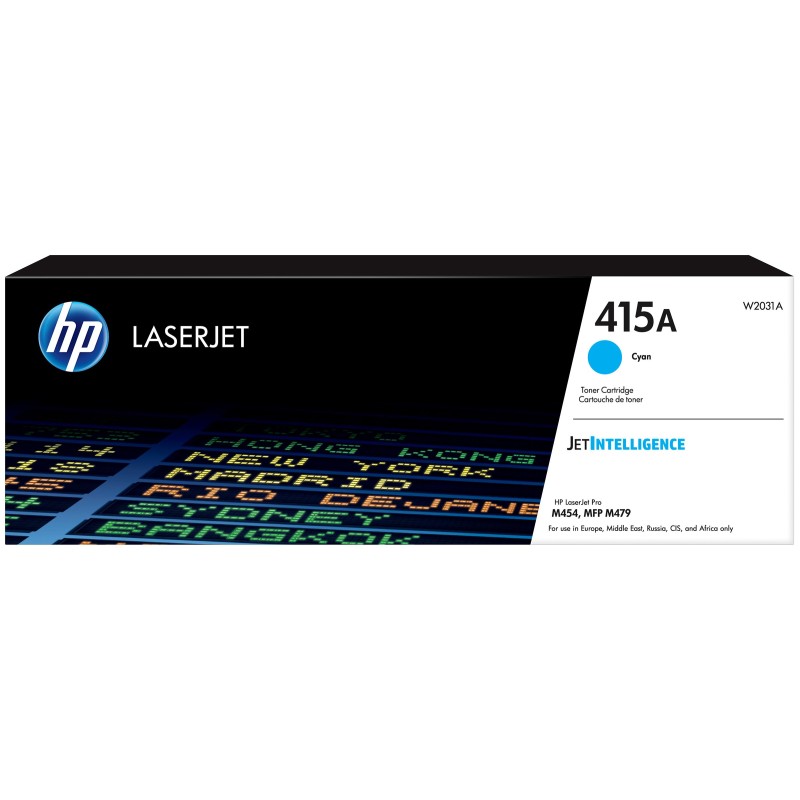 HP 415A Toner authentique W2031A - Cyan