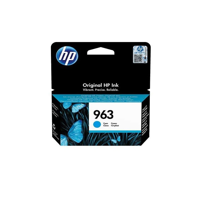 HP 963 Cartouche d'encre authentique 3JA23AE - Cyan