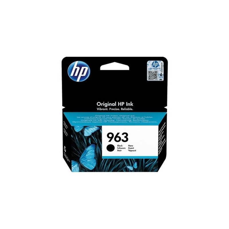 HP 963 Cartouche d'encre authentique 3JA26AE - Noir