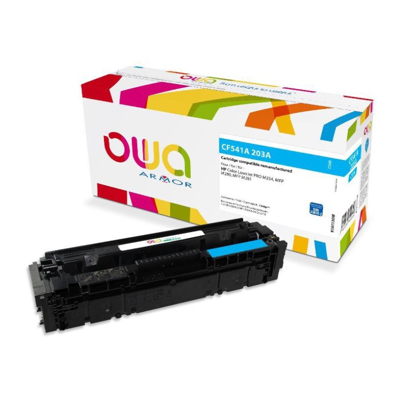 OWA Toner compatible HP 203A CF541A - K18113OW - Cyan