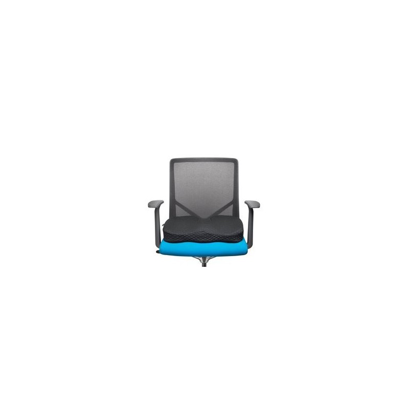Kensington Coussin d'assise Premium avec gel refroidissant, forme en U - Noir