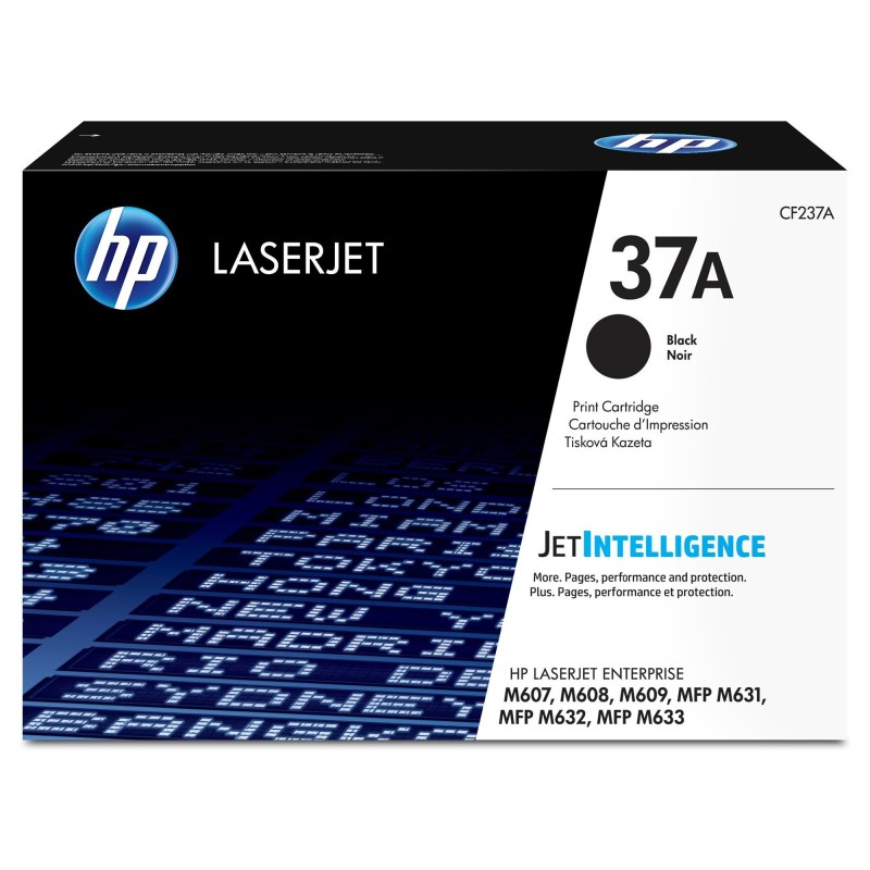 HP 37A Toner authentique CF237A - Noir