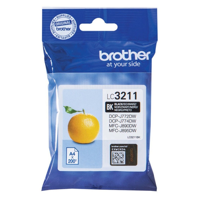 Brother LC3211 Cartouche d'encre originale - Noir