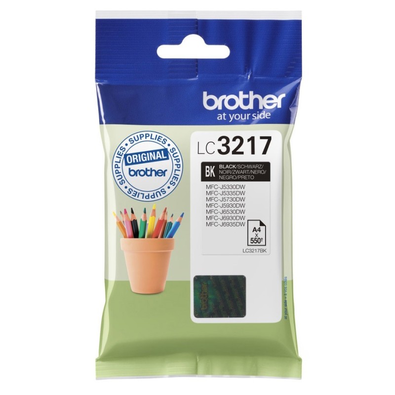 Brother LC3217 Cartouche d'encre originale - Noir