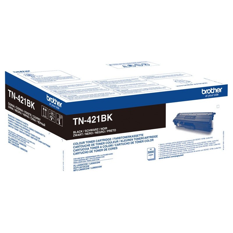Brother TN421 Toner original - Noir