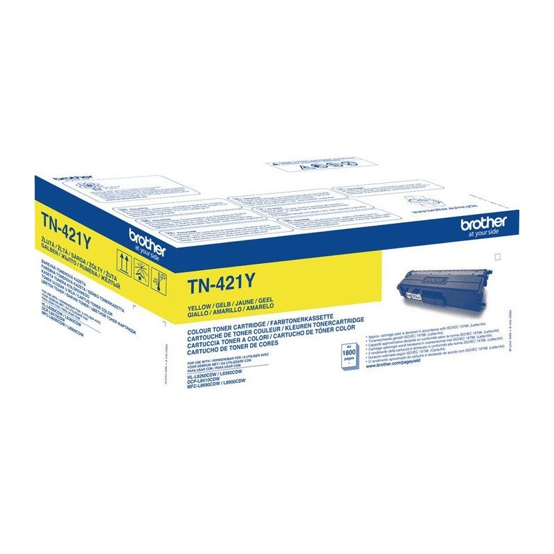 Brother TN421 Toner original - Jaune