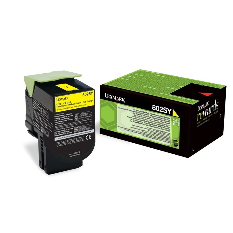 Lexmark Toner 80C2SY0 Jaune
