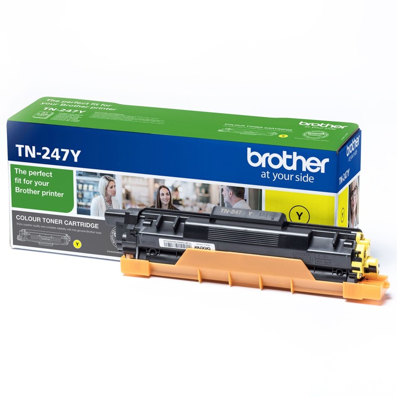 Brother TN247 Toner original - Jaune