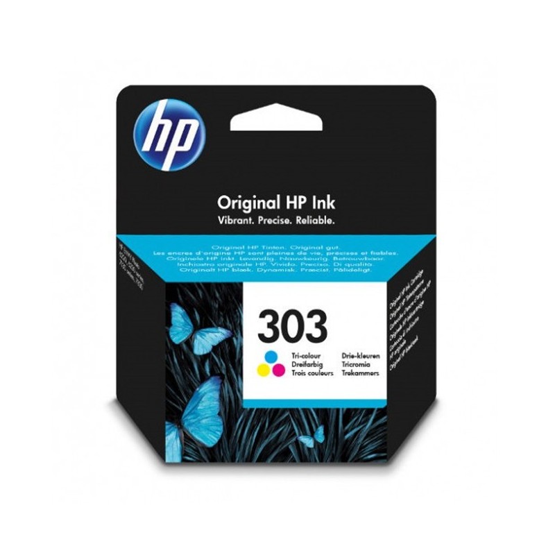 HP 303 Cartouche d'encre authentique T6N01AE - 3 couleurs
