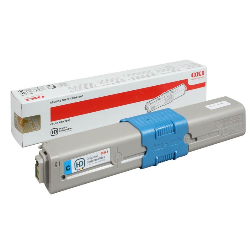 OKI Cartouche de toner d'origine 44469706 - Cyan