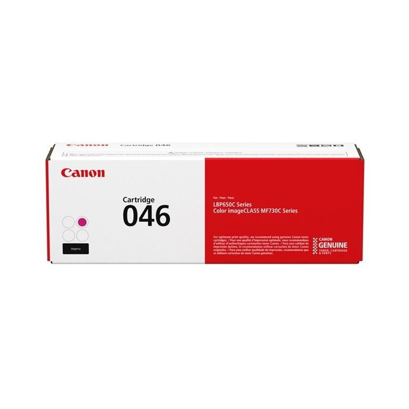 Canon 046 M Toner authentique 1248C002 - Magenta