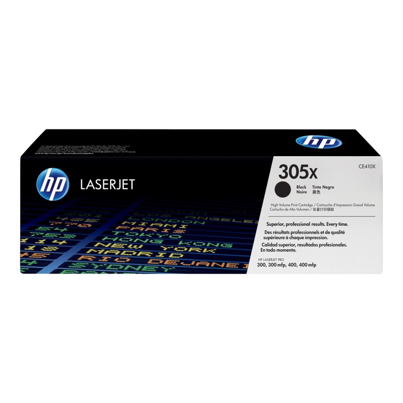 HP 305X Toner authentique grande capacité CE410X - Noir