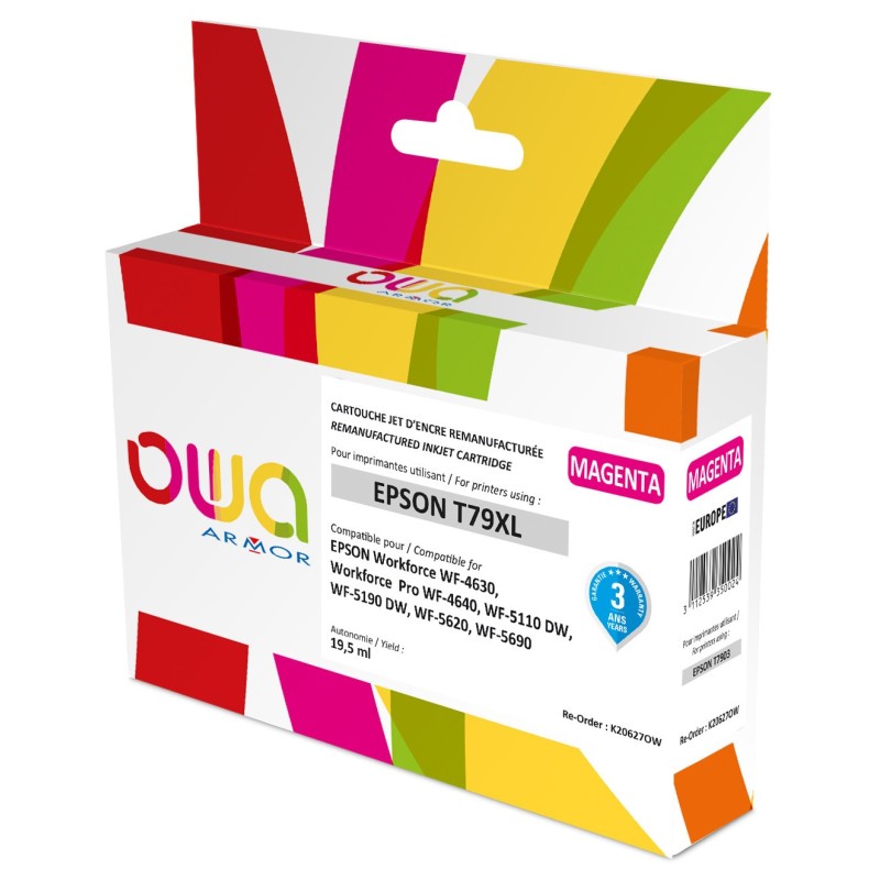 OWA Cartouche d'encre compatible EPSON T7903 - K20627OW - Magenta