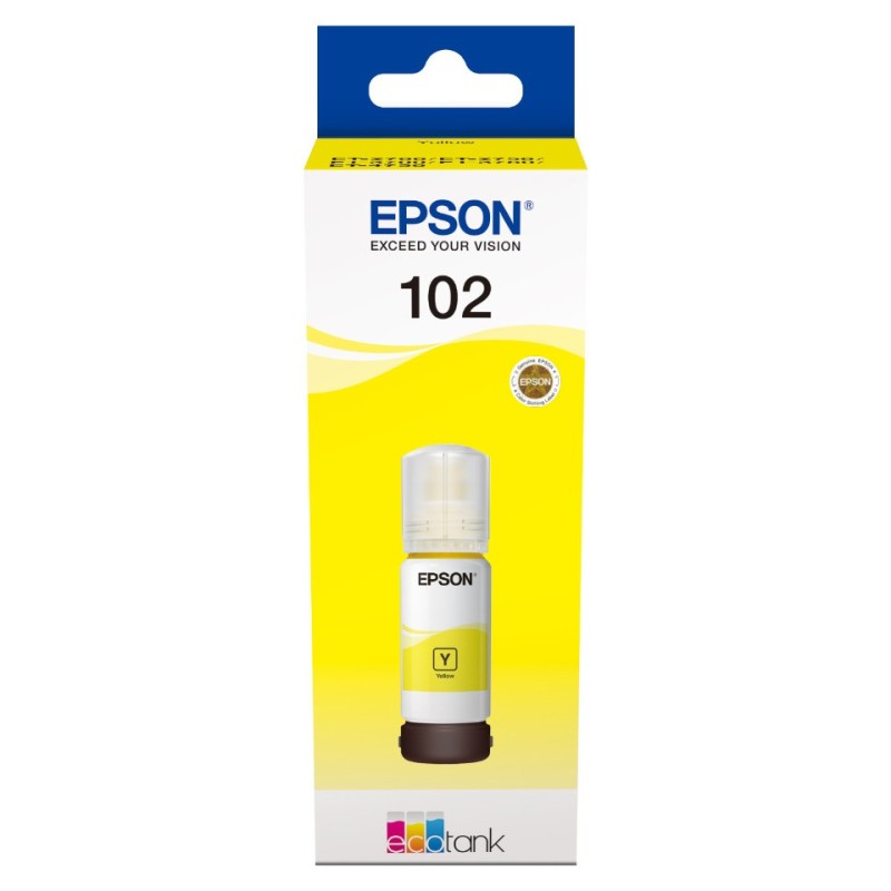 Epson 102 Recharge d'encre originale EcoTank C13T03R440 - Jaune