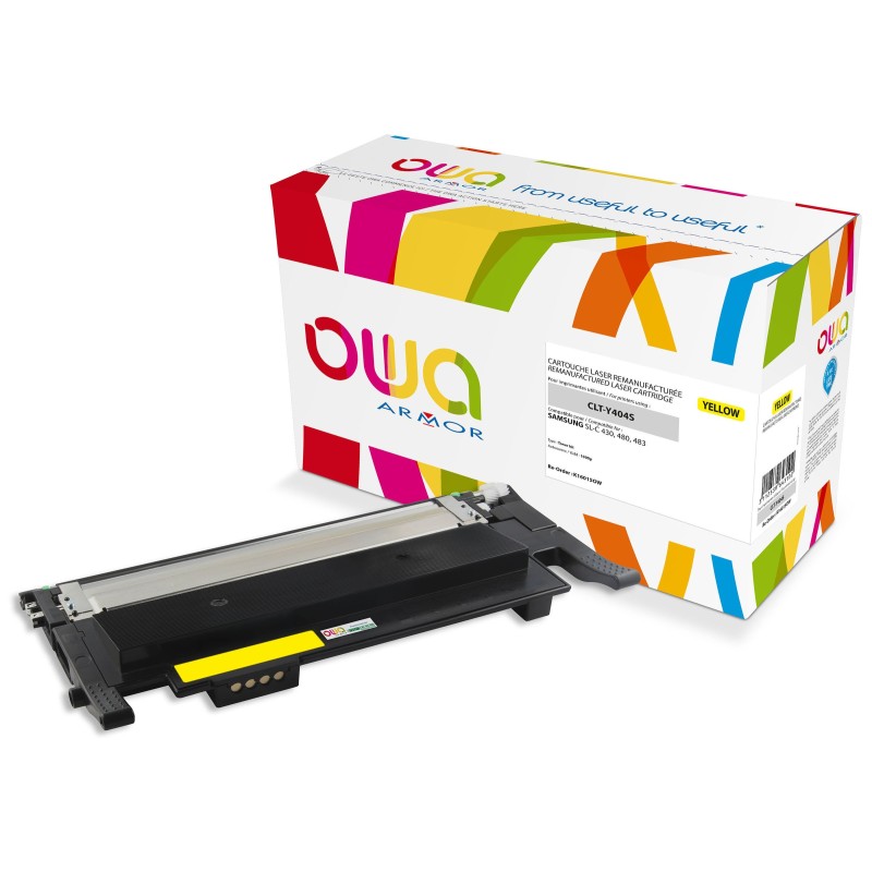 OWA Toner compatible SAMSUNG CLT-Y404S -  K16015OW - Jaune