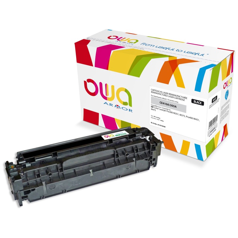 OWA Toner compatible HP 305A CE410A - K15578OW - Noir