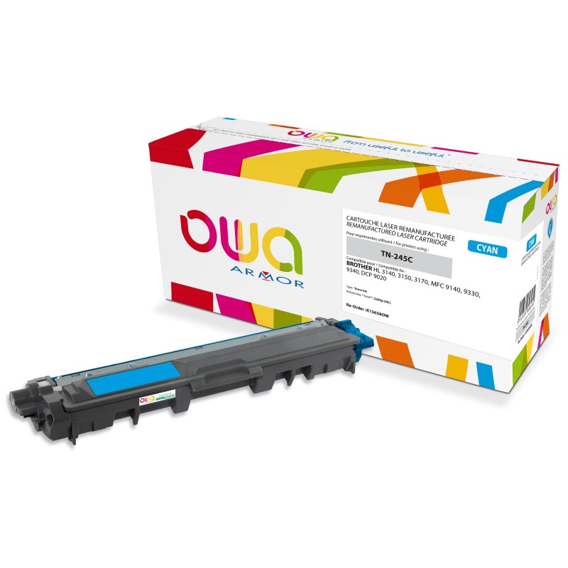 OWA Toner compatible BROTHER TN245 - K15658OW - Cyan