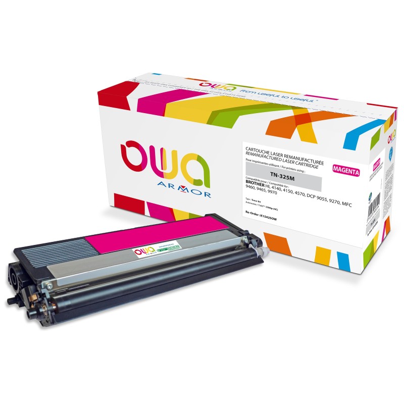 OWA Toner compatible BROTHER TN325 - K15425OW - Magenta