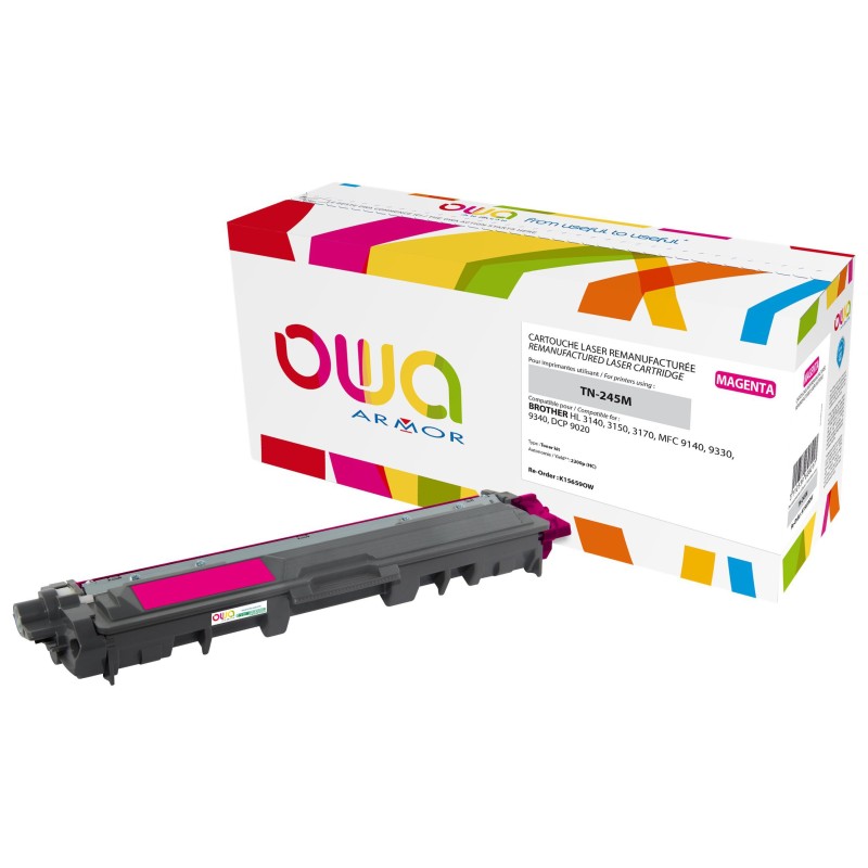 OWA Toner compatible BROTHER TN245 - K15659OW - Magenta