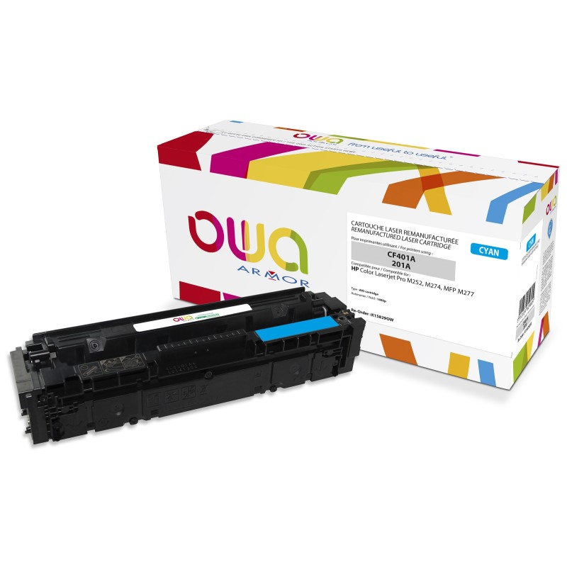 OWA Toner compatible HP 201A CF 401A - K15829OW - Cyan