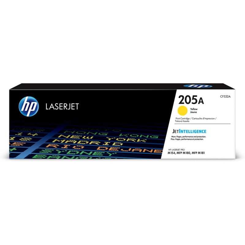 HP 205A Toner authentique CF532A - Jaune