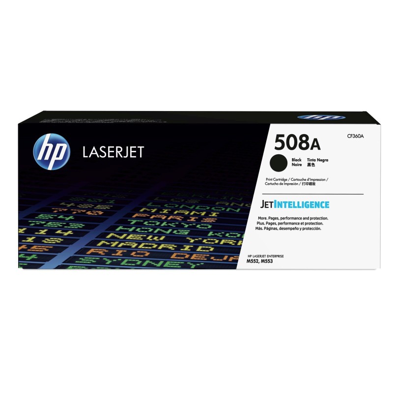 HP 508A Toner authentique CF360A - Noir