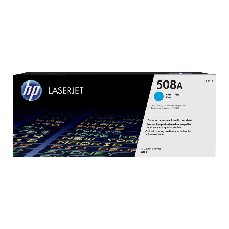 HP 508A Toner authentique CF361A - Cyan