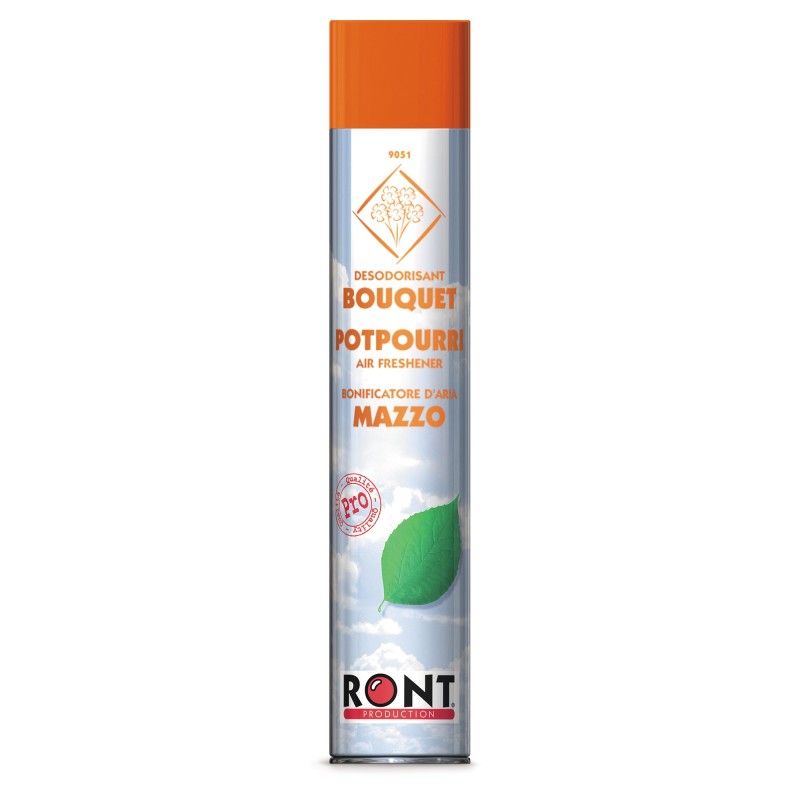 Ront Désodorisant parfum bouquet - Aérosol 750ml
