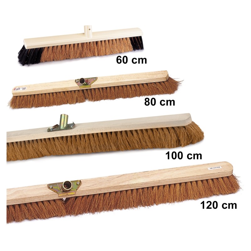 Brosserie Thomas - Tête de balai coco monture bois 120cm