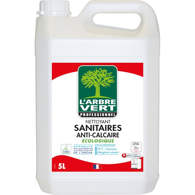 Arbre Vert Nettoyant sanitaires anticalcaire écologique - 5L