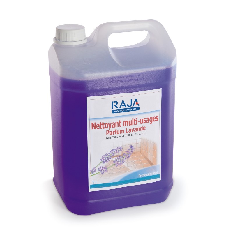 RAJA Nettoyant multi-usages - Lavande - Bidon 5L