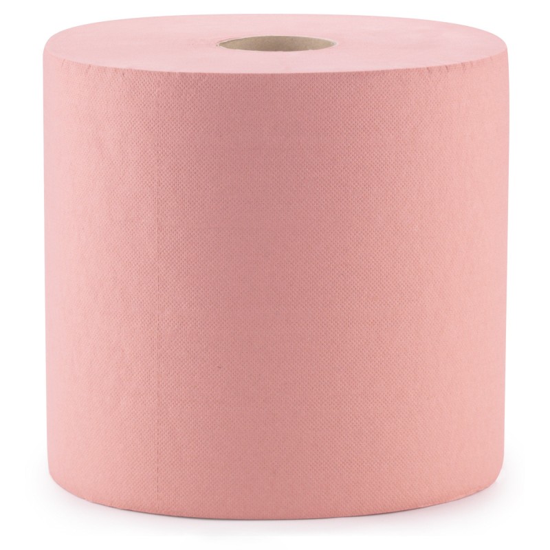 Bobine d'essuyage à dévidage super absorbante - 1000 feuilles - Chamois