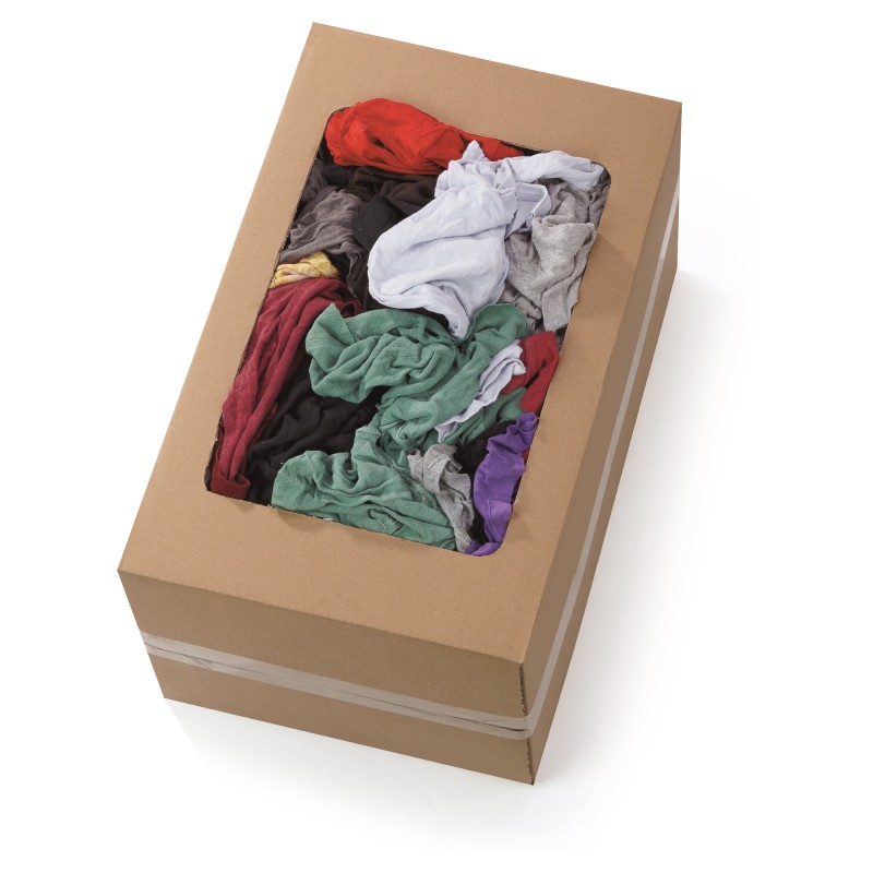 Chiffons en coton - Couleur assortie -100 chiffons