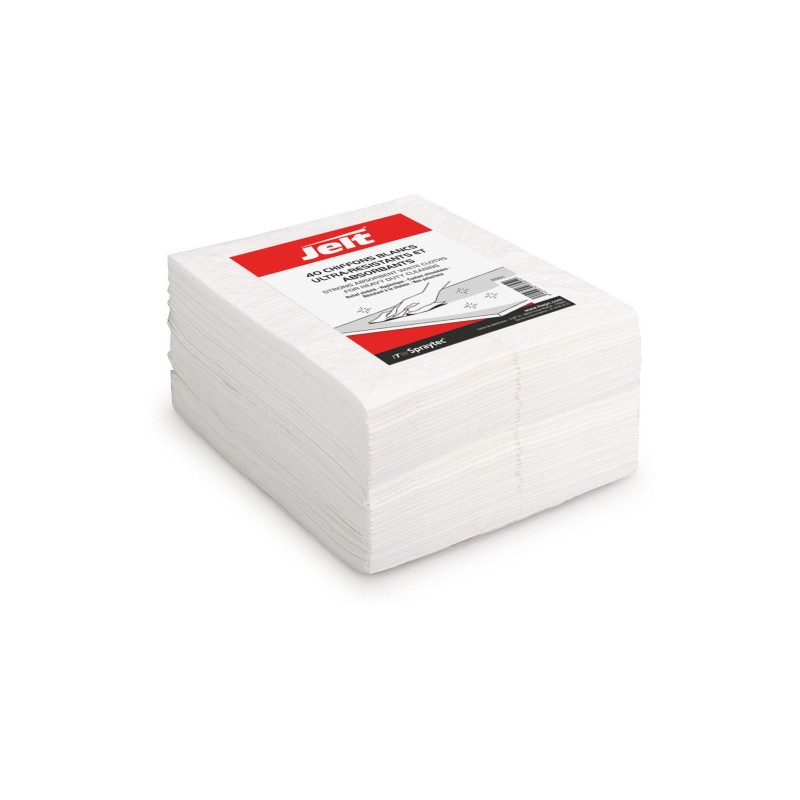 Jelt Chiffons ultra-absorbants - Blanc
