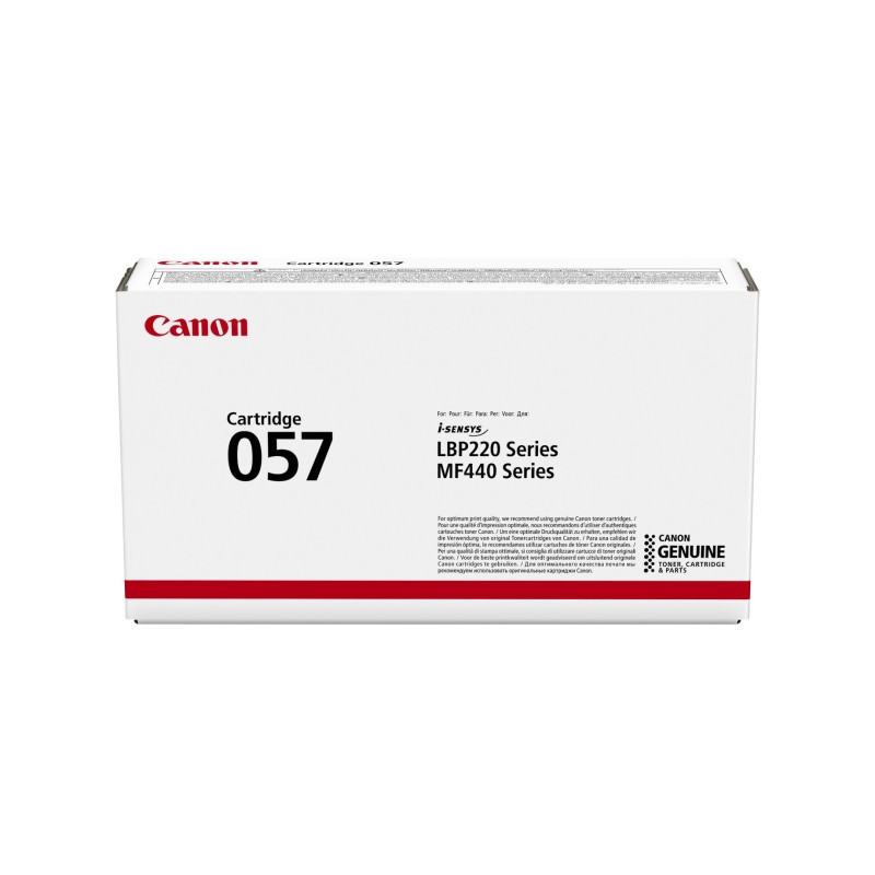Canon 057 Toner authentique 3009C002 - Noir