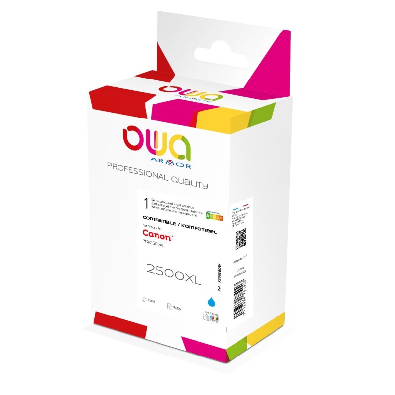 OWA Cartouche d'encre compatible CANON PGI-2500XL - K20638OW - Cyan