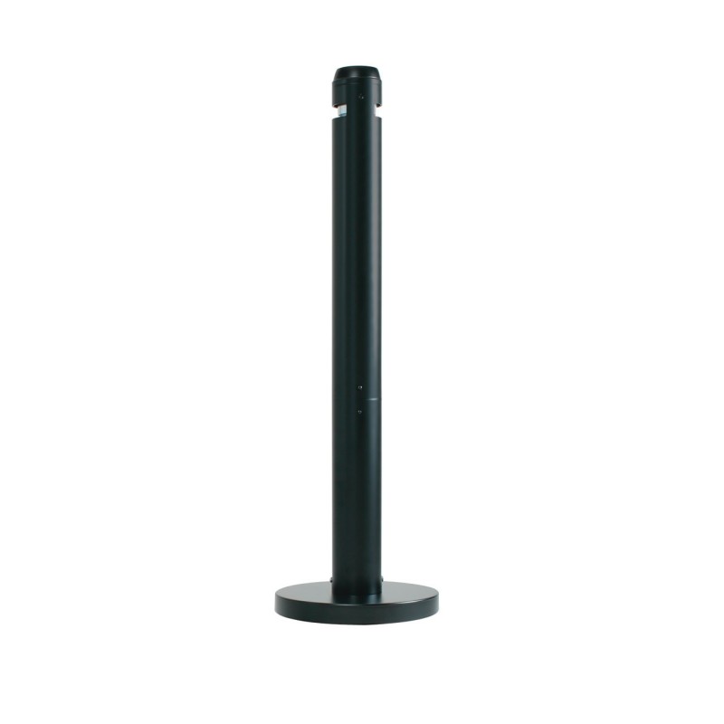 Rubbermaid - Cendrier d'extérieur sur pied 4l - Aluminium noir