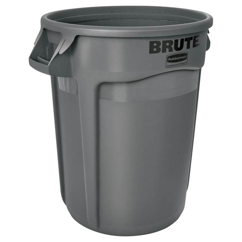 Rubbermaid Brute Collecteur rond 120L - Gris