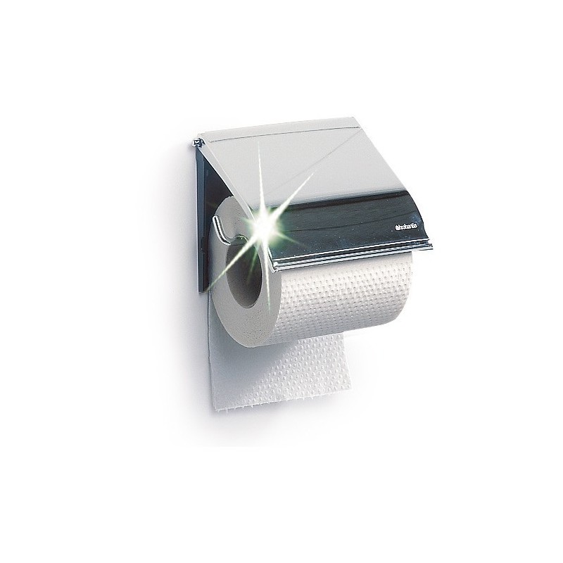 Brabantia Distributeur de papier toilette en rouleau - Inox