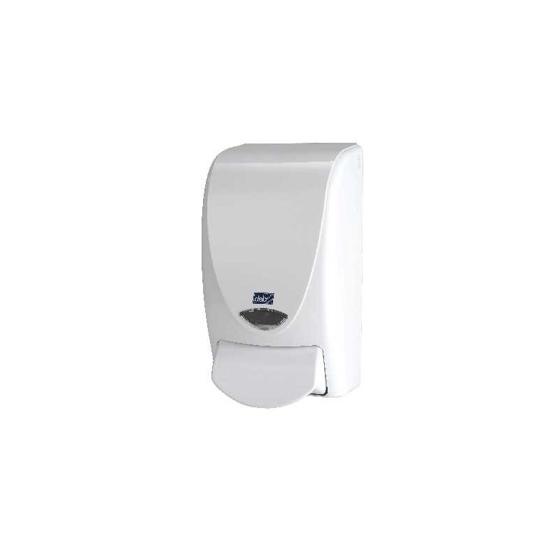 DEB Distributeur savon en cartouche de 1l - ABS blanc