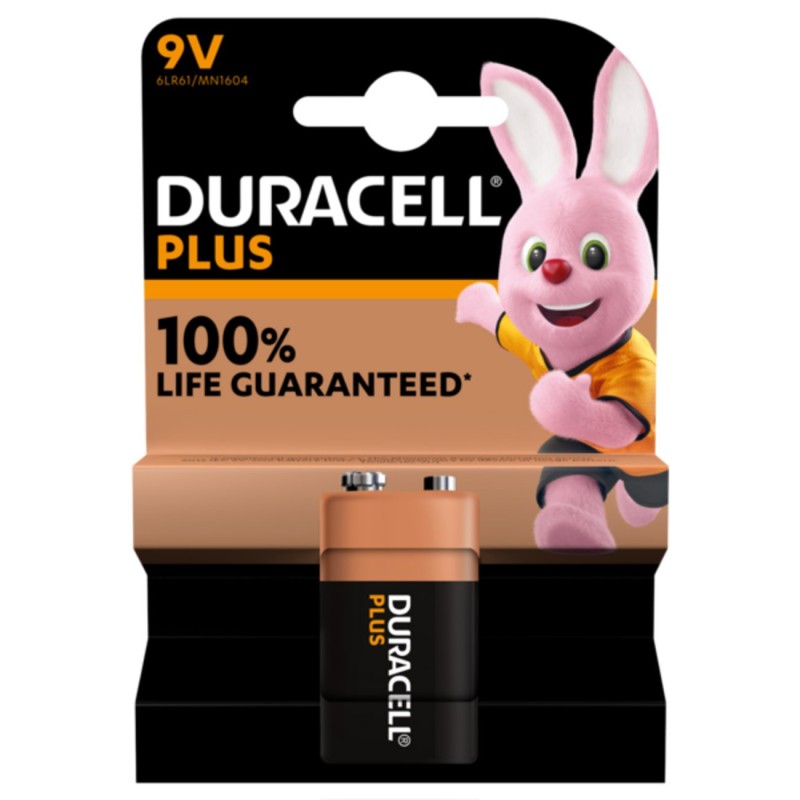 Duracell Pile alcaline 9V / 6LR61