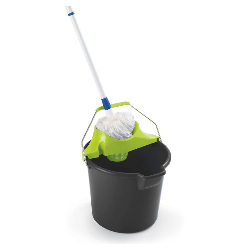 Ensemble lavage espagnol - seau 14l avec essoreur