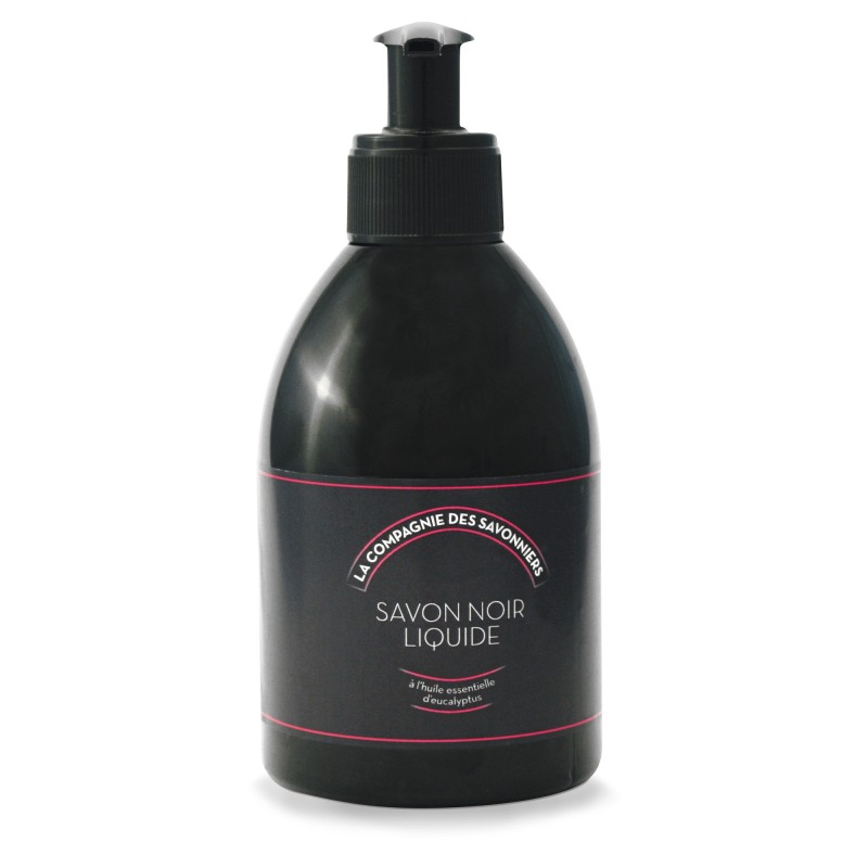 La Compagnie des Savonniers - Savon noir liquide - Flacon pompe 300 ml