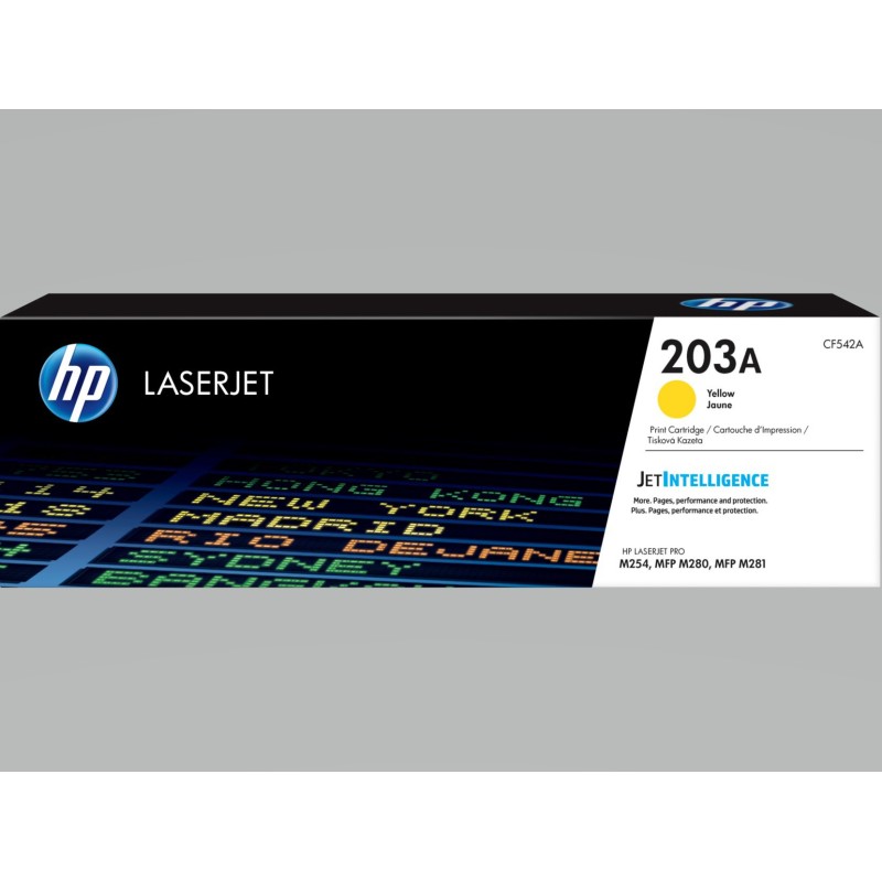 HP 203A Toner authentique CF542A - Jaune