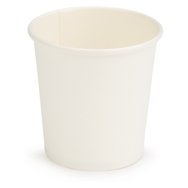 Gobelet en carton Blanc 10 cl - Lot de 100