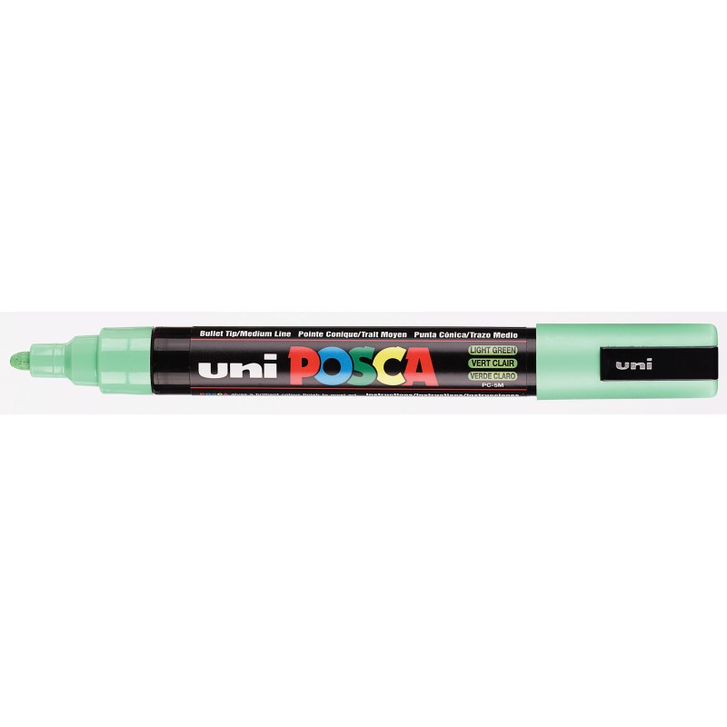 Uni Posca PC-5M  Marqueur peinture Pointe conique 2,5 mm - Vert clair