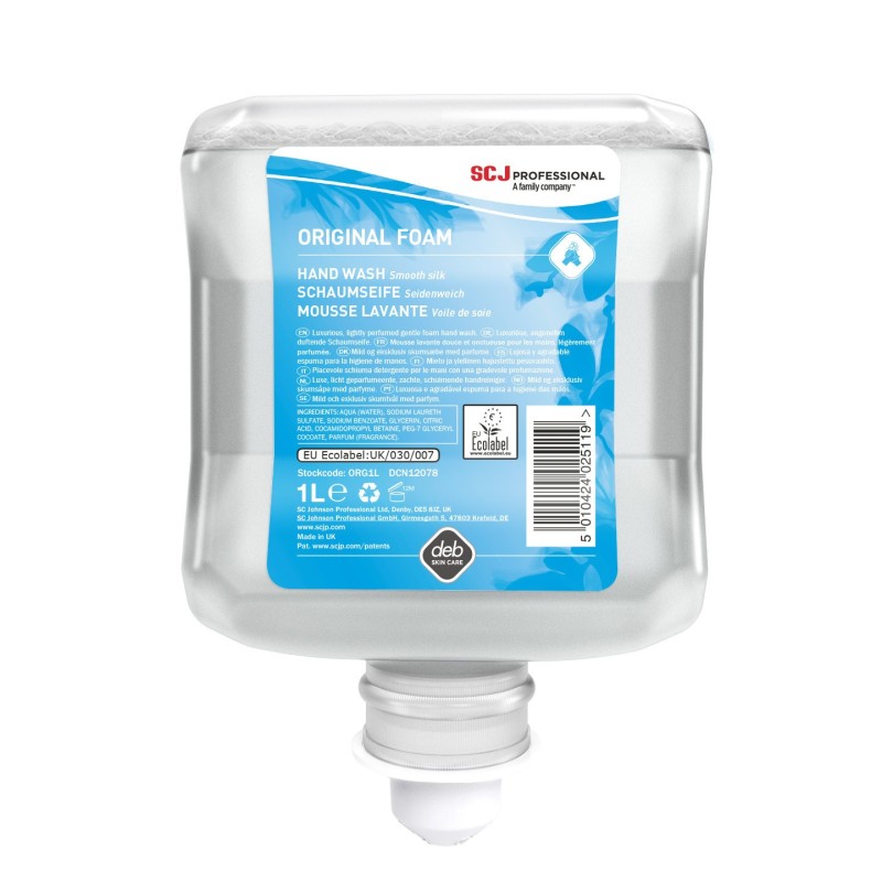 DEB savon mousse lavante - Cartouche 1 L
